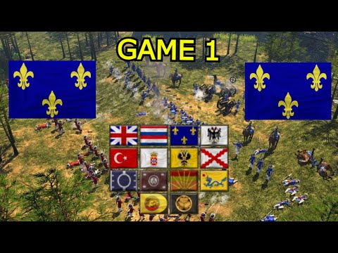 GAME 1: SHOWMATCH Bo9 vs Kaiserklein for the Legacy Civ Tournament