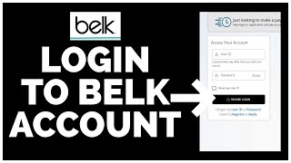 How To Login to Belk Credit card www.belkcredit.com Login 2022