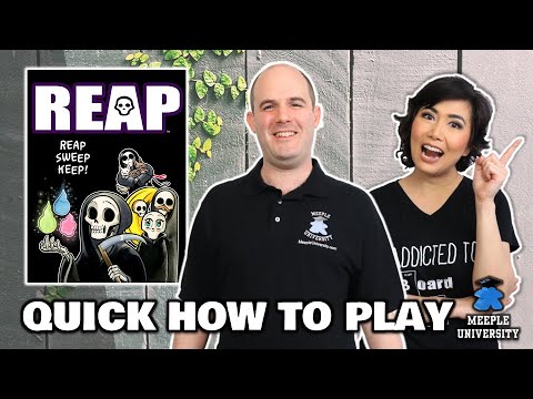 Reap - Cutest Reapers! Quick How to Play Board Game