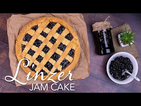 LINZER Jam Cake