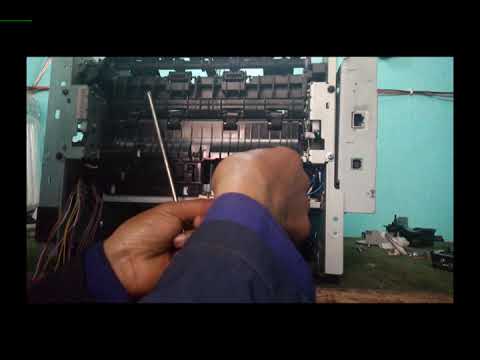 How to fix Canon LBP 6300 DN Heating Section & Replac the Fuser pressor Roller