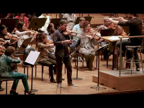 排練中。黃曉明演奏巴伯的小提琴協奏曲 (In Rehearsal: Frank Huang in Barber’s Violin Concerto)