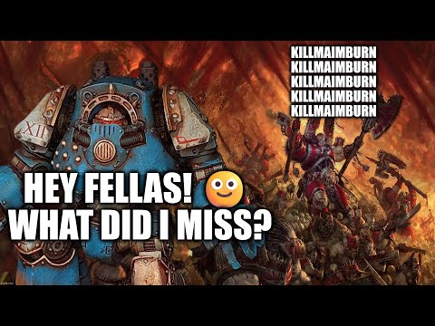when you sleep through the Horus Heresy | Warhammer 40k meme dub