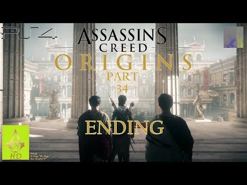 Assassin's Creed: Origins [ PS4 ] - Walkthrough Part 34 | Nightmare Mode | 100% ( Ending )