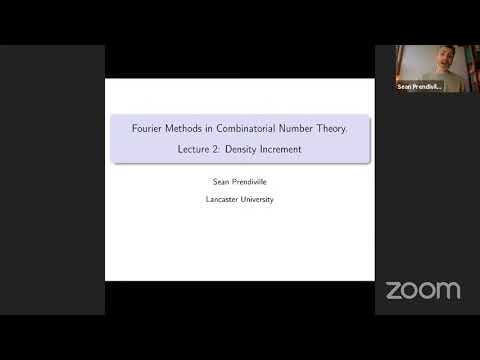 Lecture 2: Density Increment, Fourier Methods in Combinatorial Number Theory