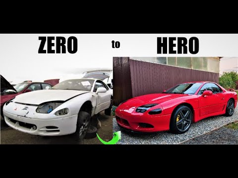 Restoring a Rare Mitsubishi 3000 GT in 10 minutes.