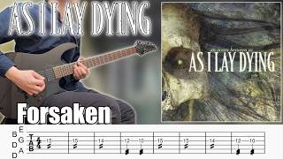 Forsaken / As I Lay Dying (screen TAB | Dual Guitar lesson)