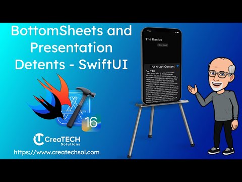 BottomSheets and PresentationDetents in SwiftUI thumbnail