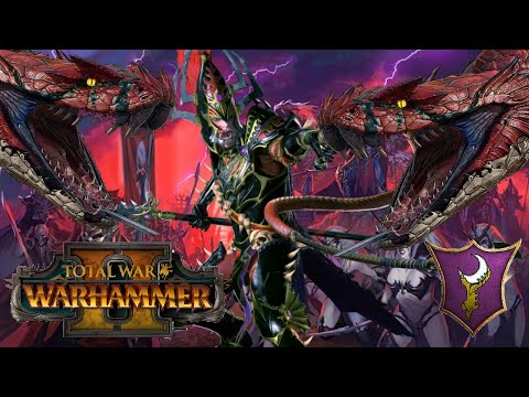 1 BEASTLORD, 2 WAR HYDRAS | Beastmode Rakarth | Dark Elves vs Dwarfs - Total War Warhammer 2