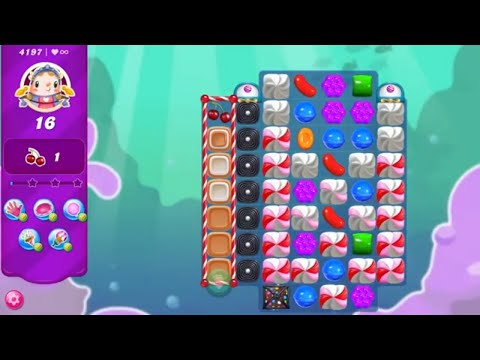Candy Crush Saga LEVEL 4197 NO BOOSTERS