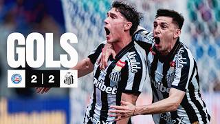 BAHIA 2 x 2 SANTOS | GOLS | BRASILEIRÃO (25/04/26)