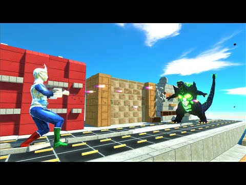 Zone fighter vs kaiju Animal revolt battle simulator