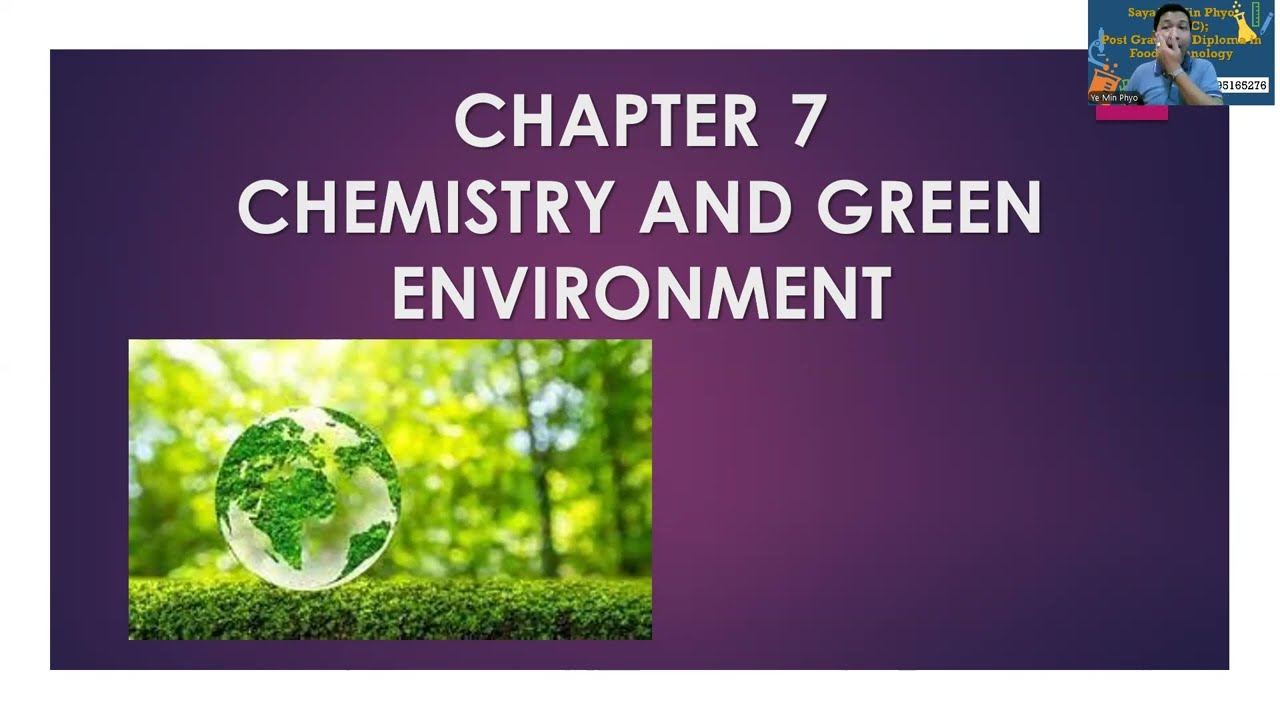 Grade 12 Chemistry Chapter 7 Episode1