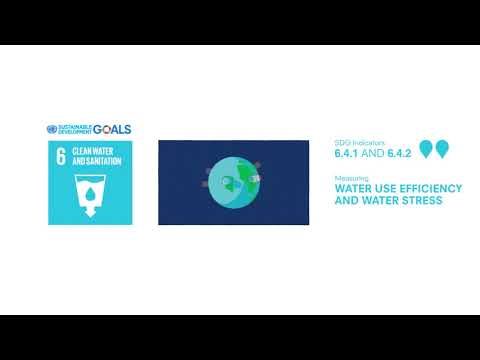 SDG 6 – Indicators of water use efficiency and water stress