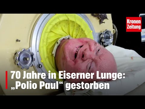 70 Jahre in Eiserner Lunge: „Polio Paul“ gestorben | krone.tv NEWS