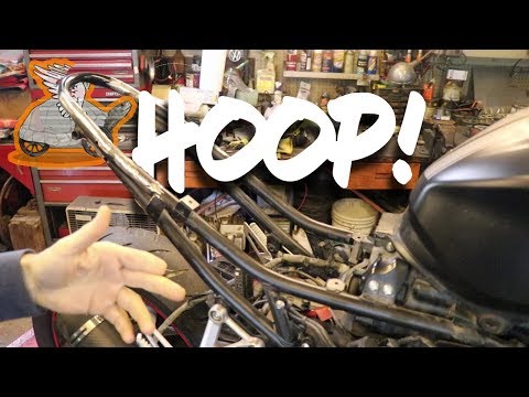 Subframe Seat Hoop Modification | CB500F Scrambler Build - E7