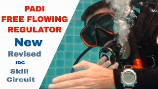 Free Flowing Regulator | PADI Divemaster and IDC Skill Circuit