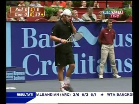 Fernando Gonzalez vs Andy Roddick - Vienna 2006 SF