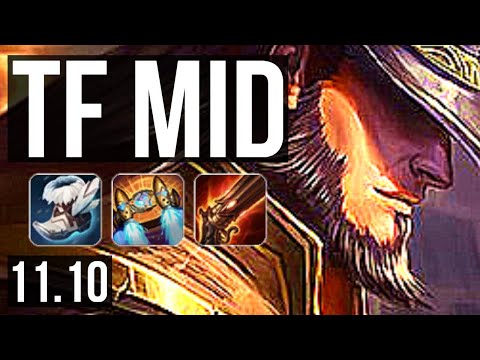 TWISTED FATE vs AKALI (MID) | 10/1/10, 1.5M mastery, 500+ games, Godlike | EUW Grandmaster | v11.10