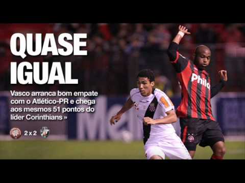 Atlético-PR 2 x 2 Vasco - Commentary: Edson Mauro - Rádio Globo - Brasileirão 2011