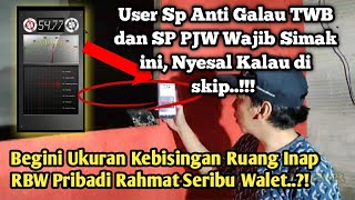 Download lagu Begini Ukuran Kebisingan menggunakan App Desibel Meter, Suara Tarik dan Inap di RBW Pribadi Rahmat mp3