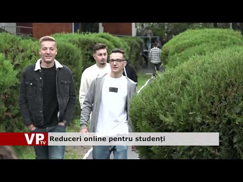 Reduceri online pentru studenți