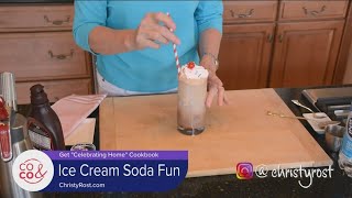 Enjoy A Tasty Ice Cream Soda From Christy Rost - Cooking Videos