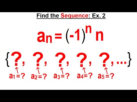 Algebra Ch 48 Sequences and Series 1 of 34 What is the Difference