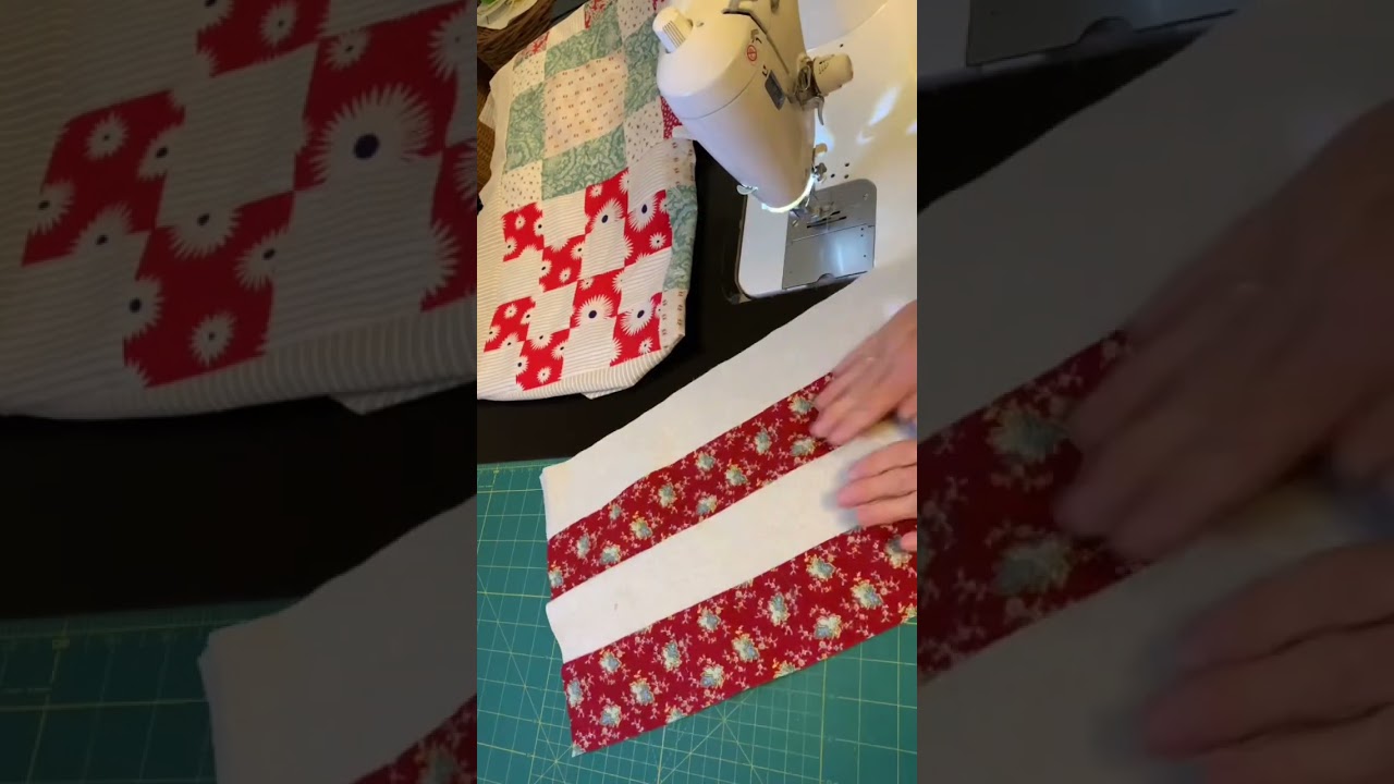 Simplest sixteen patch #shorts #quiltblock #mysewingroom #easysewingtutorial