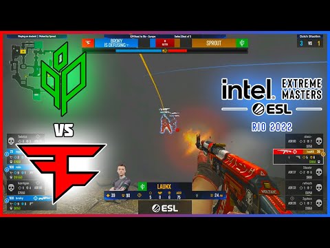 DERBY GAME | Sprout vs FaZe | IEM Road to Rio 2022 Europe RMR A - HiGHLiGHTS | CSGO