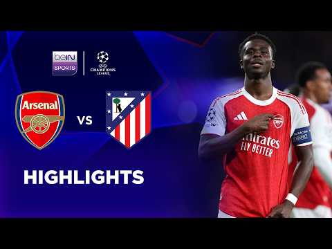Arsenal 1-0 Atlético de Madrid (Agg. 2-1) | Champions League 25/26 Match Highlights