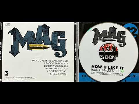 Gangsta Boo & MAG (4. HOW U LIKE IT : REMIX DIRTY VERSION)(1998 Relativity Records)(THREE 6 MAFIA)