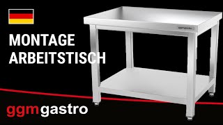 Stół roboczy centralny ze stali nierdzewnej PREMIUM - 600x700mm - z półką - z deską do krojenia Biały