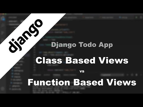 Django Todo App - Class Based Views vs Function Based Views thumbnail