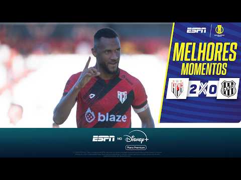 Melhores momentos de Atlético-GO x Ponte Preta