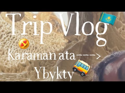 Viagem para Karaman ata e Ybykty 🚌. Cazaquistão🇰🇿 Mangistau✨