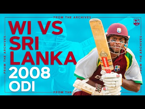THRILLING Ending! | Shivnarine Chanderpaul Stars With The Bat | West Indies v Sri Lanka 2008