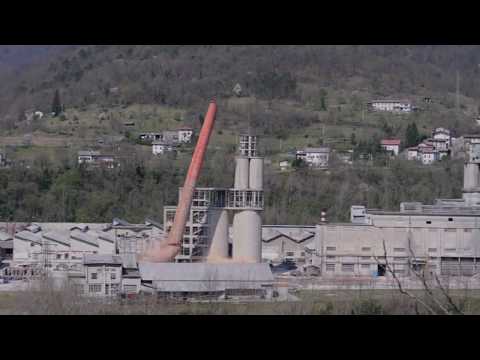 Miniranje dimnika - Salonit Anhovo