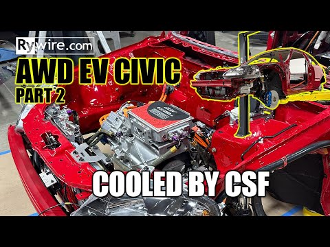 Rywire's EV AWD Civic EK Hatch SEMA Build