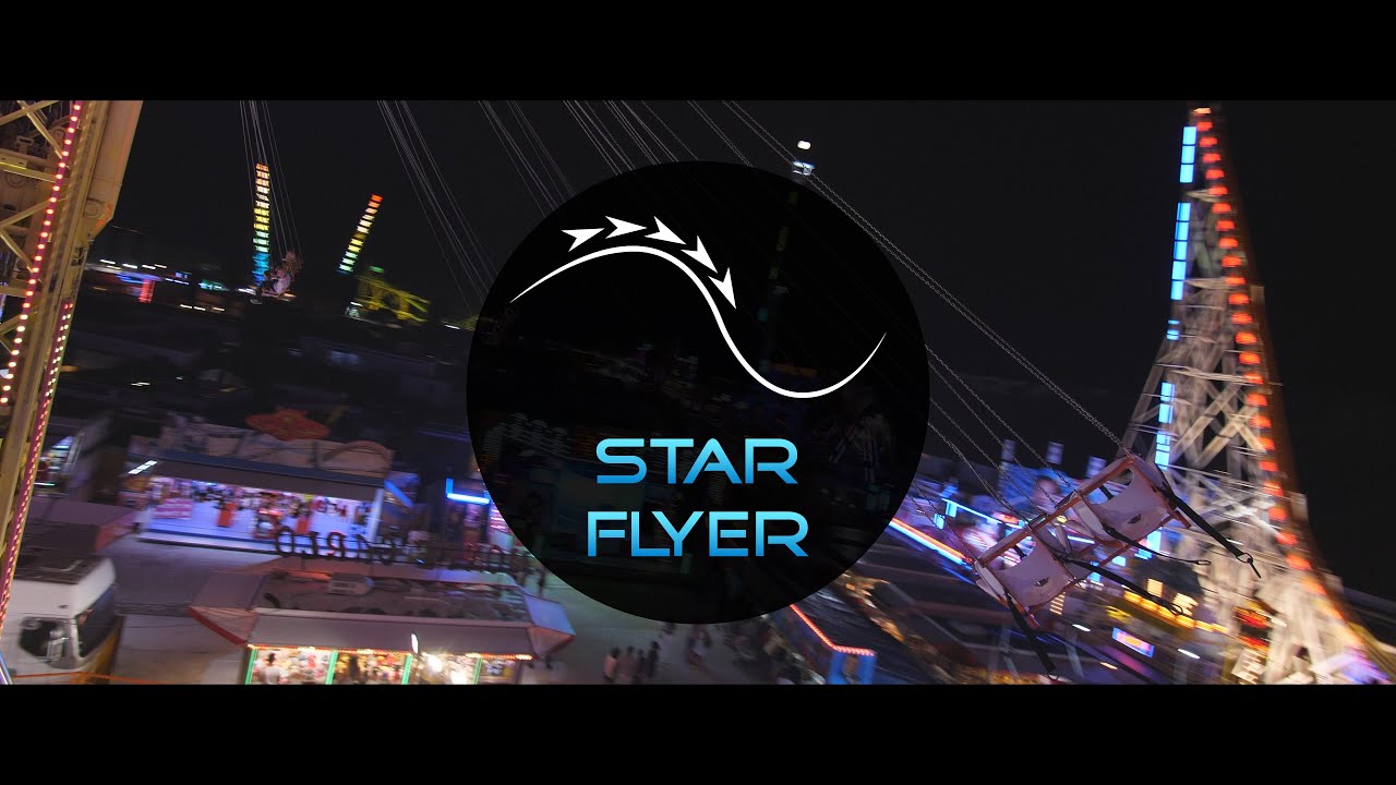 Envolez-vous à bord du Star Flyer pour profiter d'un agréable vent frais, mais surtout, de la vue en hauteur sur le monde coloré et lumineux du Magic World. Merci à Brett, le pilote, d'avoir assuré le contrôle pour que je concocte des images satisfaisantes !