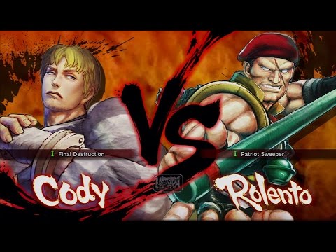 EBAR allxStars [Cody] vs TimsaH X [Rolento] USF4