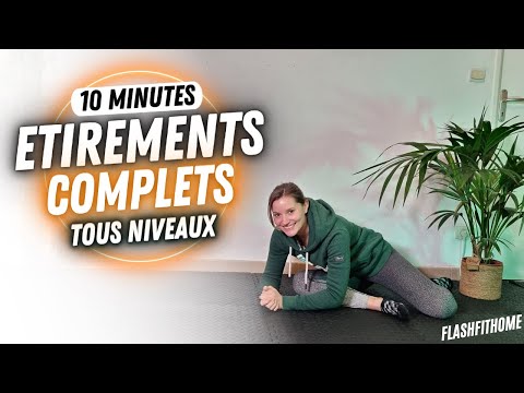 10-MINUTE FULL STRETCH 🙏🏼 ALL LEVELS - FlashFitHome