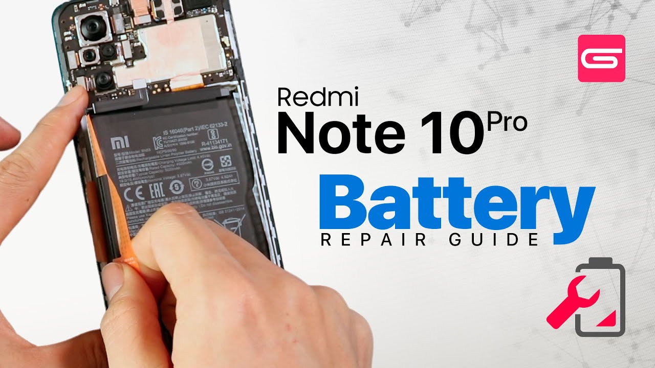 Xiaomi Redmi Note 10 Pro Battery Replacement