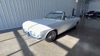 1965 Chevrolet Corvair Corsa Convertible Start Up