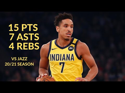 Malcolm Brogdon 15 Pts 7 Asts 4 Rebs Highlights vs Utah Jazz | NBA 20/21 Season