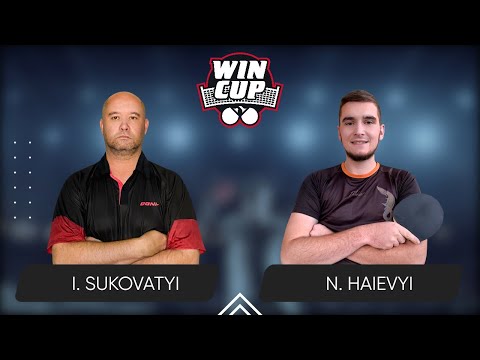 02:30 Ihor Sukovatyi - Nazarii Haievyi West 7 WIN CUP 09.08.2024 | Table Tennis WINCUP