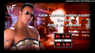 The Rock 1998 v1 - &quot;Know Your Role (Nation Leader)&quot; WWE Entrance Theme