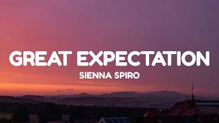 Download lagu SIENNA SPIRO - Great Expectation (Lyrics) mp3