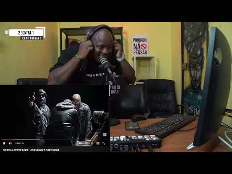 ANALISE E REAÇÃO - Kid MC & Xtremo Signo - Alta Cúpula ft Army Squad