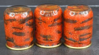 Баклажаны по-грузински: Моя семья требует эту закуску снова и снова.